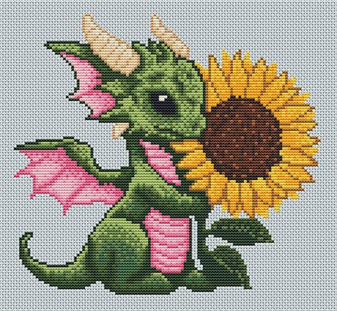 Sunflower Dragon - Artists Alley