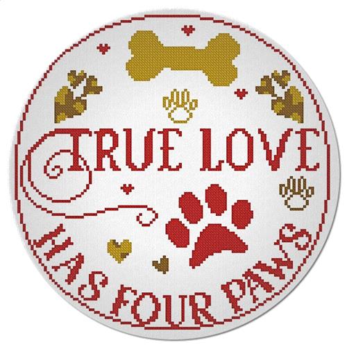 True Love Has - Alessandra Adelaide Needleworks