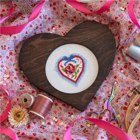 Ever Thine Vintage Valentine - StitchSprout Cross Stitch