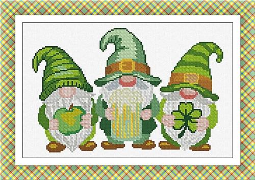 The Lucky Trio - Alessandra Adelaide Needleworks