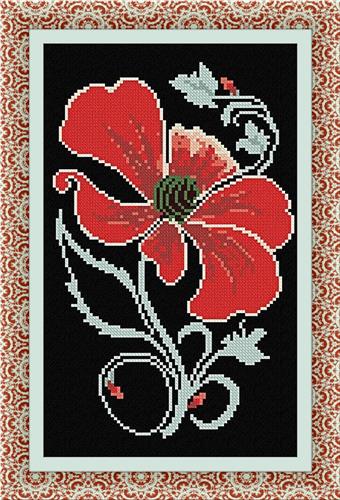Flower Of Passion - Alessandra Adelaide Needleworks