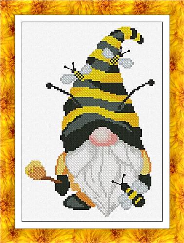 Bee Gnome - Alessandra Adelaide Needleworks