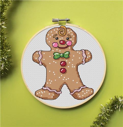 Gingerbread Man By Mary Engelbreit - Spot Colors