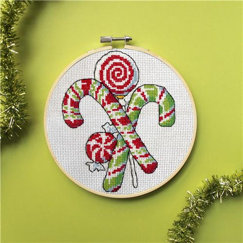 Candy Canes By Mary Engelbreit - Spot Colors