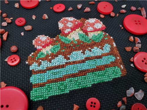 Shroom Slice - Infinity Bear Designs