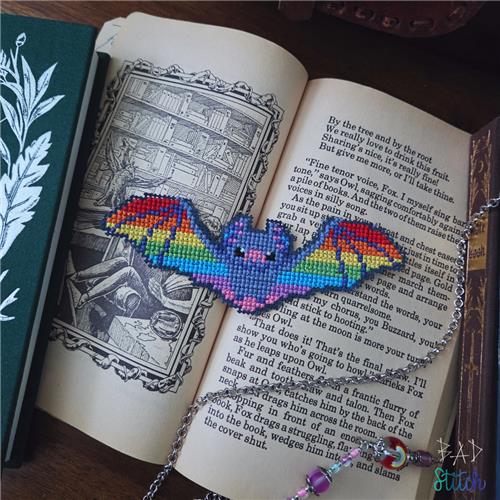 Fly Proud Bookmark - BAD Stitch