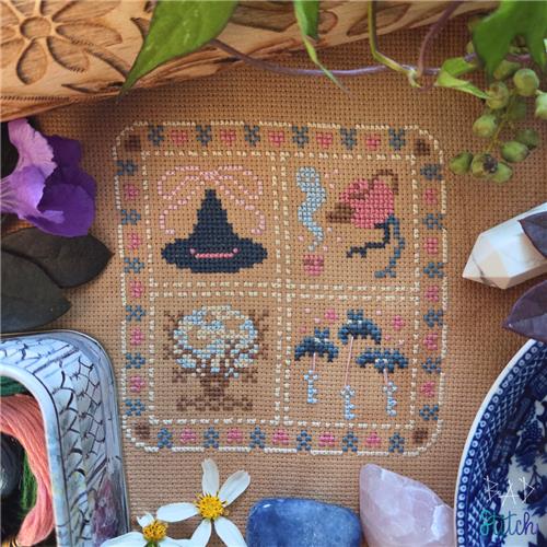 Cottage Witch Sampler - BAD Stitch