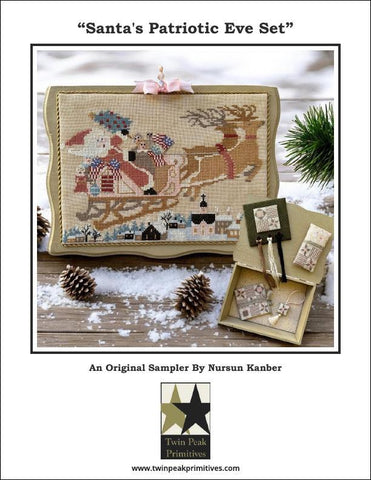 Santa's Patriotic Eve Set - Twin Peak Primitives