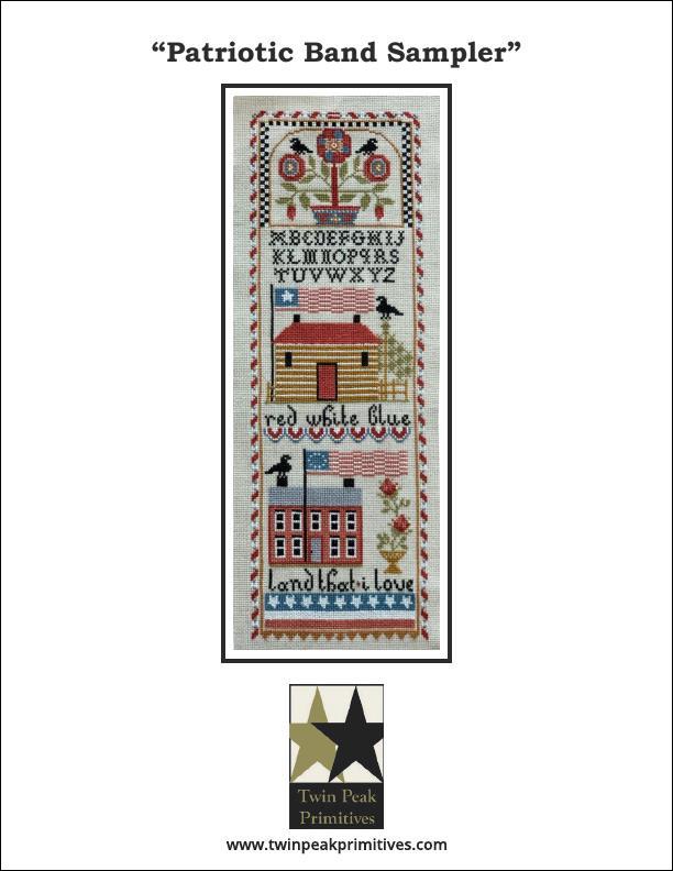 Patriotic Band Sampler - Twin Peak Primitives