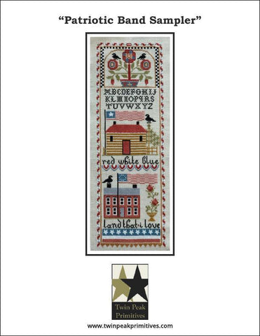 Patriotic Band Sampler - Twin Peak Primitives