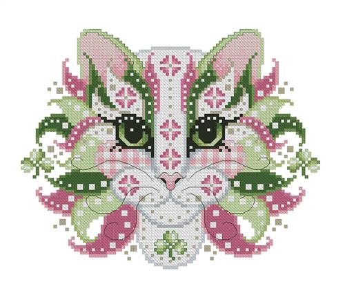 Colorful Cats: March - Kitty & Me Designs