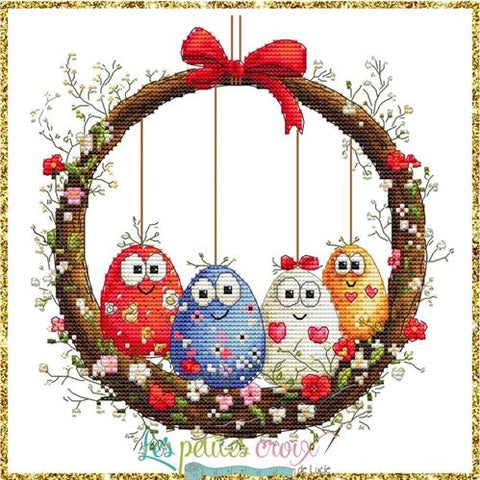 Easter Wreath - Les Petites Croix De Lucie