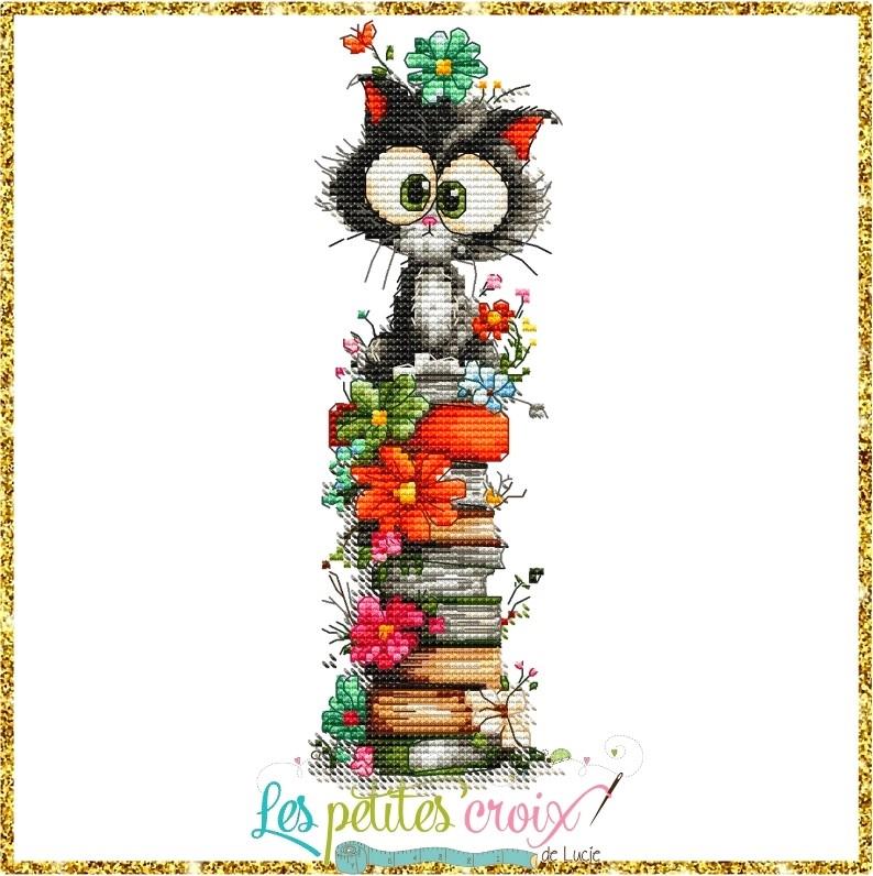 Cat And Books - Les Petites Croix De Lucie