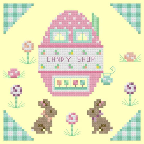Bunny Trail Candy Shop - Sugar Stitches Design