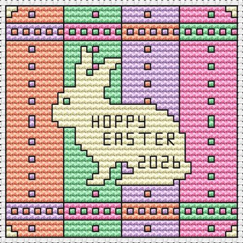 Hoppy Easter Ornament - Artists Alley
