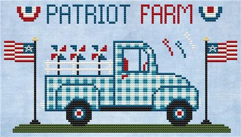 Patriot Farm - Cute Embroidery by Kate