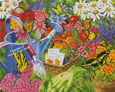 Home For Butterflies (Large) - Artecy Cross Stitch