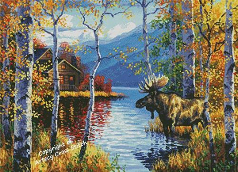 Northwoods Retreat - Artecy Cross Stitch