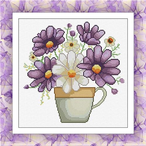 First Flowers Of Garden - Alessandra Adelaide Needleworks