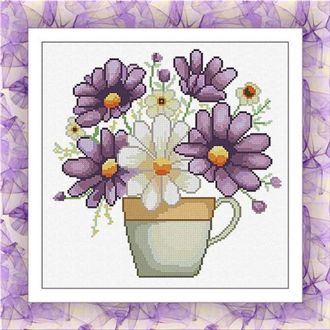 First Flowers Of Garden - Alessandra Adelaide Needleworks