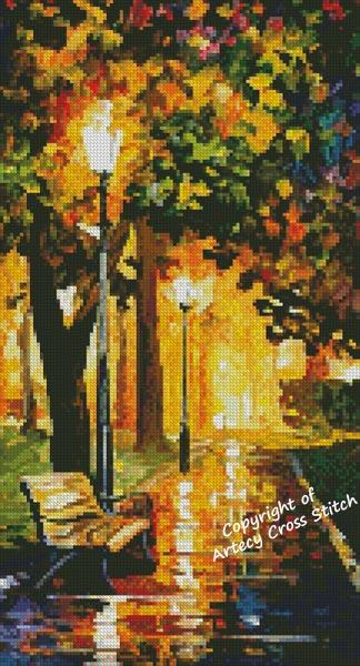 Mini Park Lights - Artecy Cross Stitch