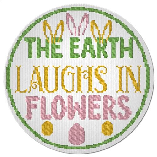 The Earth Laughs - Alessandra Adelaide Needleworks