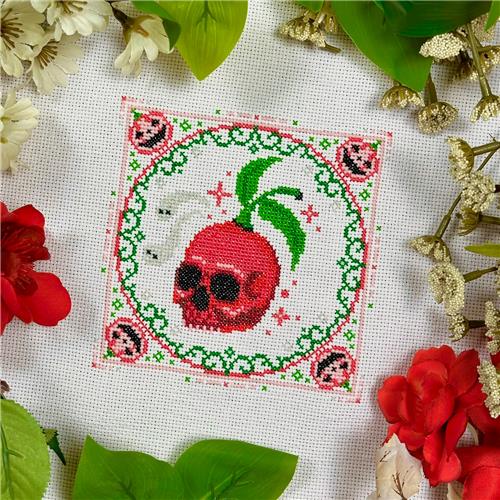 Summerween Cherry - The Stitch Crypt