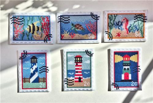 Sea Stamps - Cute Embroidery by Kate
