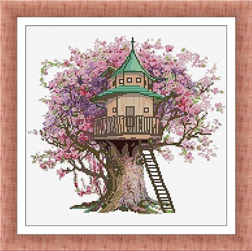 Spring Tree House - Alessandra Adelaide Needleworks