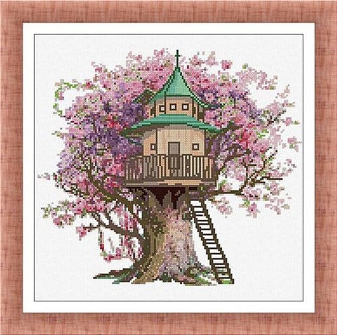Spring Tree House - Alessandra Adelaide Needleworks