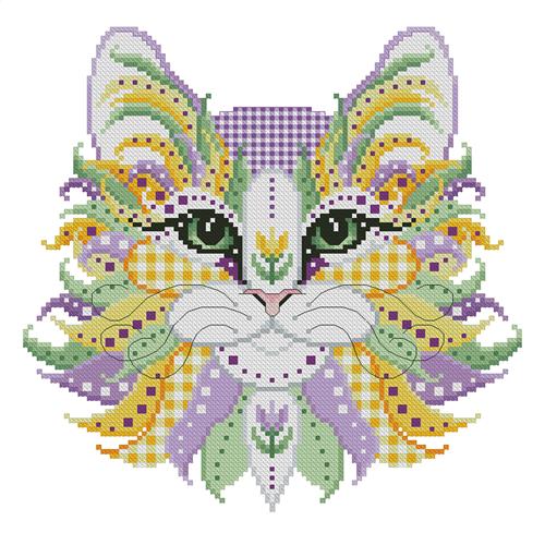 Colorful Cats: April - Kitty & Me Designs