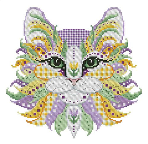 Colorful Cats: April - Kitty & Me Designs