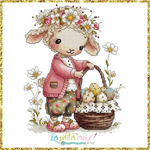 Spring Sheep - Les Petites Croix De Lucie