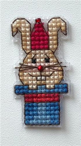 Circus Bunny - Cute Embroidery by Kate