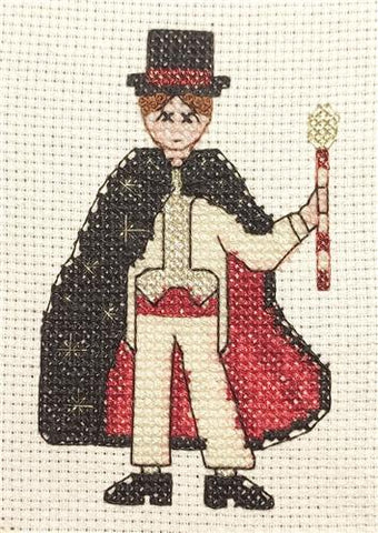 Circus Magician - Cute Embroidery by Kate