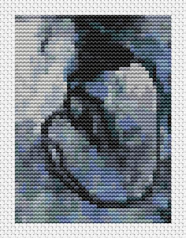 Blue Nude (Miniature Chart) - Art of Stitch, The