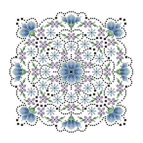 Colorful Mandalas: Earth Flowers - Kitty & Me Designs