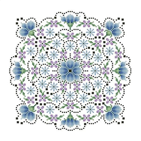 Colorful Mandalas: Earth Flowers - Kitty & Me Designs