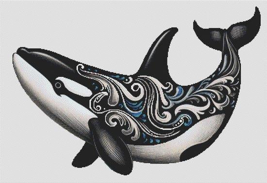 Killer Whale: Orca 2 - White Willow Stitching