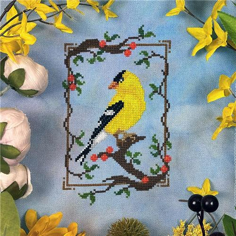 Summer Goldfinch - The Stitch Crypt