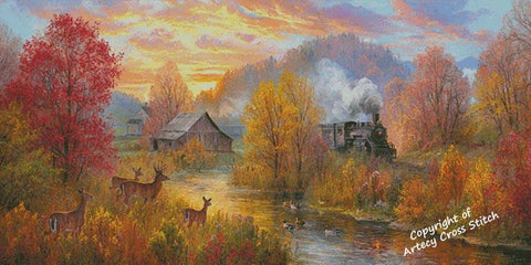 Southern Rails (Large) - Artecy Cross Stitch