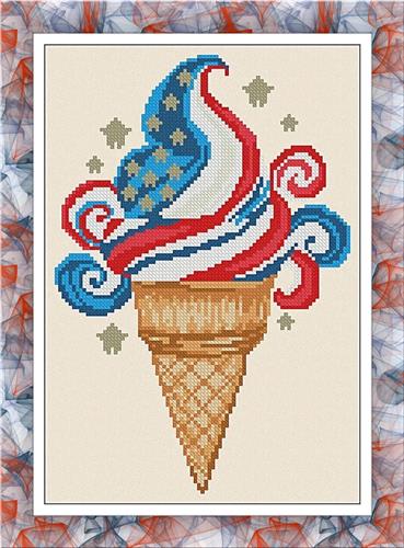 USA Ice Cream - Alessandra Adelaide Needleworks