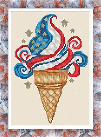 USA Ice Cream - Alessandra Adelaide Needleworks
