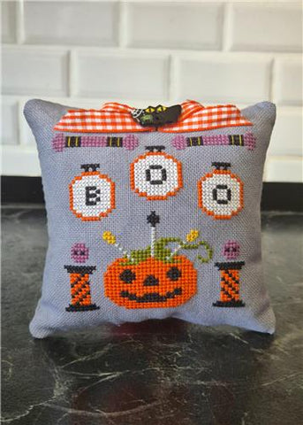 Halloween Pincushion - Cute Embroidery by Kate