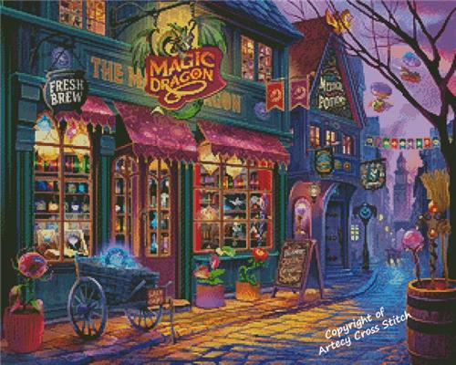 The Magic Dragon Shop - Artecy Cross Stitch