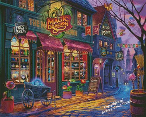 The Magic Dragon Shop - Artecy Cross Stitch
