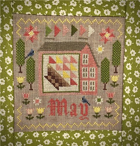 May Patchwork Saltbox - The Woolly Ewe