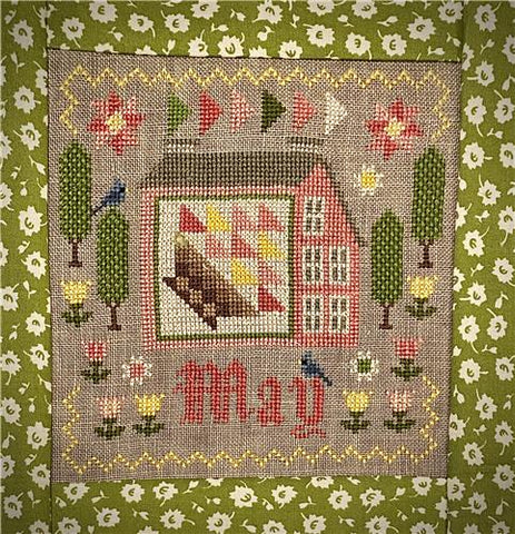 May Patchwork Saltbox - The Woolly Ewe