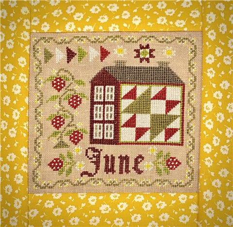 June Patchwork Saltbox - The Woolly Ewe