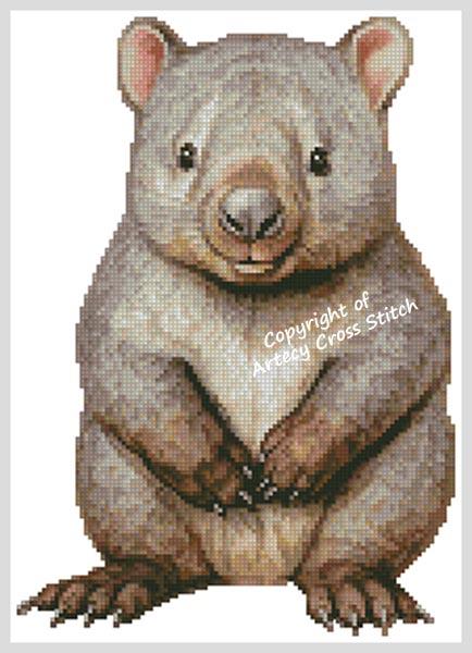 Baby Wombat - Artecy Cross Stitch